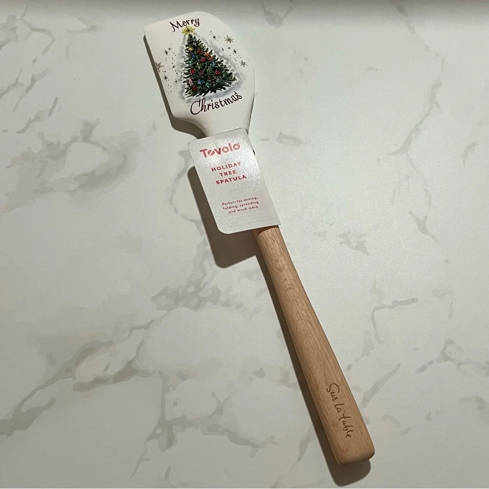NEW! Sur La Table Tovolo Merry Christmas Holiday Tree Spatula